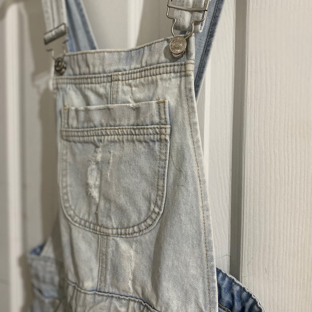 Denim Overall Dress